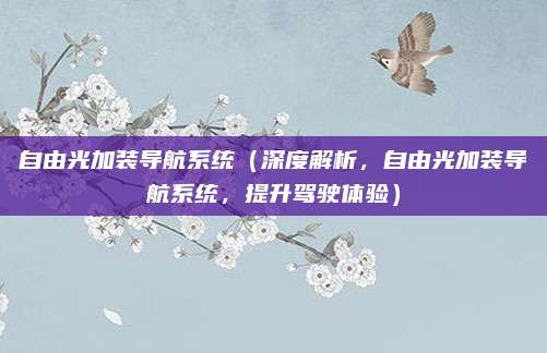 自由光加装导航系统（深度解析，自由光加装导航系统，提升驾驶体验）