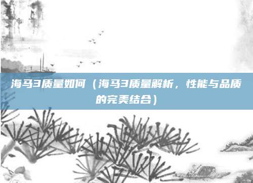 海马3质量如何（海马3质量解析，性能与品质的完美结合）
