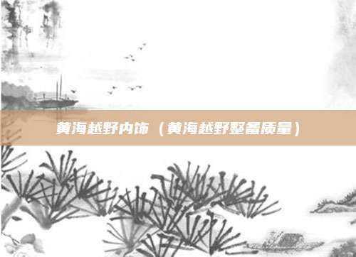 黄海越野内饰(黄海越野整备质量)