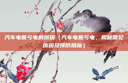 汽车电瓶亏电的原因（汽车电瓶亏电，揭秘常见原因及预防措施）