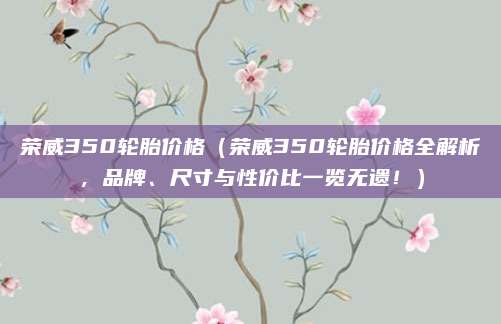 荣威350轮胎价格（荣威350轮胎价格全解析，品牌、尺寸与性价比一览无遗！）