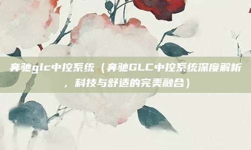 奔驰glc中控系统(奔驰GLC中控系统深度解析,科技与舒适的完美融合)
