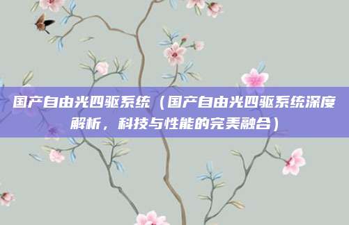国产自由光四驱系统(国产自由光四驱系统深度解析,科技与性能的完美融合)