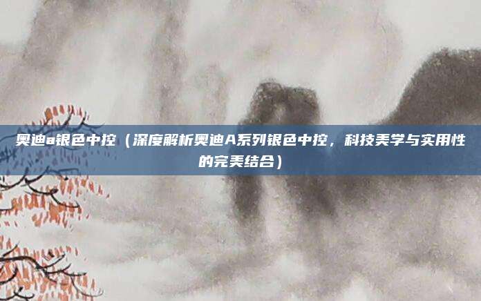 奥迪a银色中控(深度解析奥迪A系列银色中控,科技美学与实用性的完美结合)