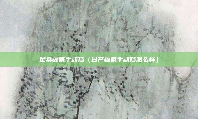 尼桑骊威手动挡(日产骊威手动挡怎么样)