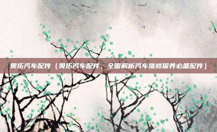 奥拓汽车配件(奥拓汽车配件,全面解析汽车维修保养必备配件)