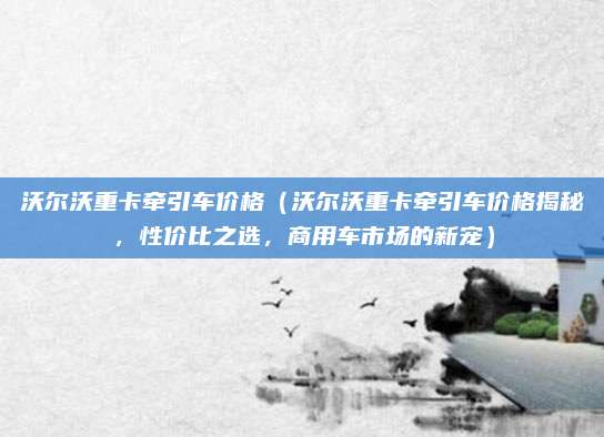 沃尔沃重卡牵引车价格（沃尔沃重卡牵引车价格揭秘，性价比之选，商用车市场的新宠）