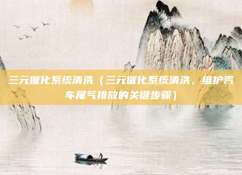 三元催化系统清洗（三元催化系统清洗，维护汽车尾气排放的关键步骤）