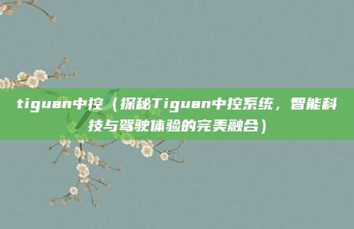 tiguan中控(探秘Tiguan中控系统,智能科技与驾驶体验的完美融合)