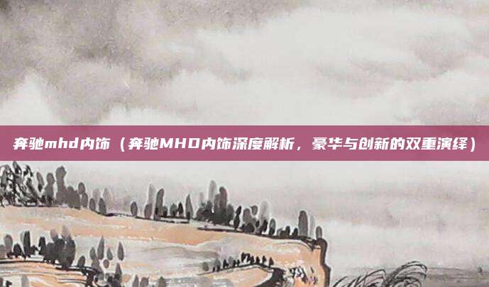 奔驰mhd内饰（奔驰MHD内饰深度解析，豪华与创新的双重演绎）
