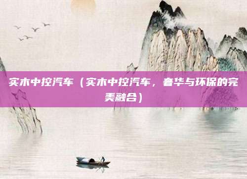 实木中控汽车(实木中控汽车,奢华与环保的完美融合)