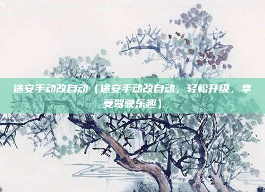 途安手动改自动(途安手动改自动,轻松升级,享受驾驶乐趣)