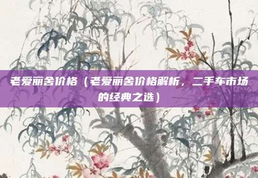 老爱丽舍价格(老爱丽舍价格解析,二手车市场的经典之选)