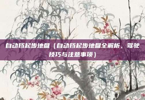 自动挡起步地盘(自动挡起步地盘全解析,驾驶技巧与注意事项)