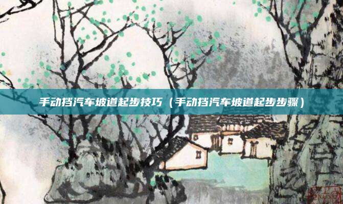 手动挡汽车坡道起步技巧(手动挡汽车坡道起步步骤)