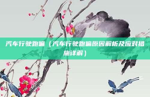 汽车行驶跑偏(汽车行驶跑偏原因解析及应对措施详解)