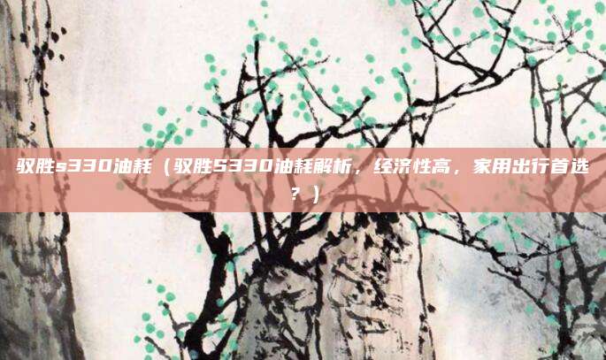 驭胜s330油耗（驭胜S330油耗解析，经济性高，家用出行首选？）