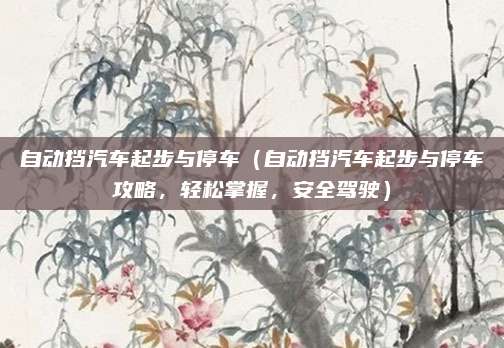 自动挡汽车起步与停车（自动挡汽车起步与停车攻略，轻松掌握，安全驾驶）