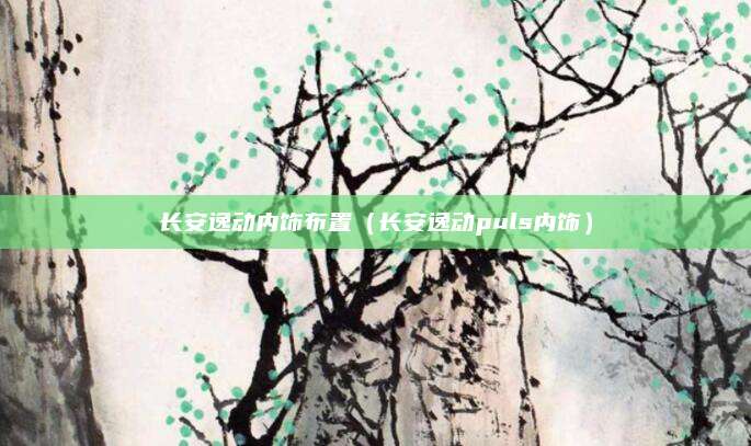 长安逸动内饰布置(长安逸动puls内饰)
