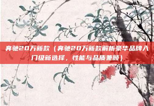 奔驰20万新款（奔驰20万新款解析豪华品牌入门级新选择，性能与品质兼顾）