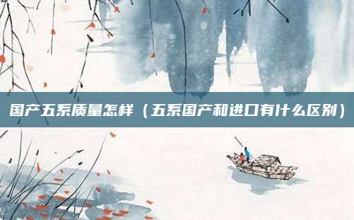 国产五系质量怎样(五系国产和进口有什么区别)