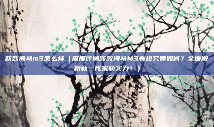 新款海马m3怎么样(深度评测新款海马M3表现究竟如何?全面解析新一代家轿实力!)