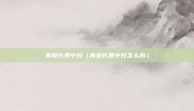 奔驰长条中控(奔驰长条中控怎么拆)