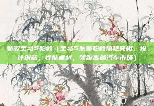 新款宝马5轮毂(宝马5系新轮毂惊艳亮相,设计创新,性能卓越,领跑高端汽车市场)