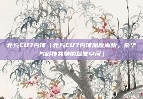 北汽EU7内饰(北汽EU7内饰深度解析,豪华与科技共融的驾驶空间)