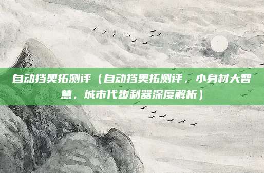 自动挡奥拓测评(自动挡奥拓测评,小身材大智慧,城市代步利器深度解析)