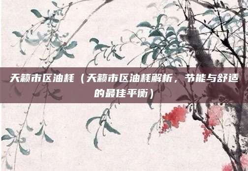 天籁市区油耗（天籁市区油耗解析，节能与舒适的最佳平衡）