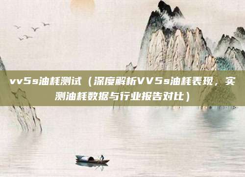 vv5s油耗测试（深度解析VV5s油耗表现，实测油耗数据与行业报告对比）