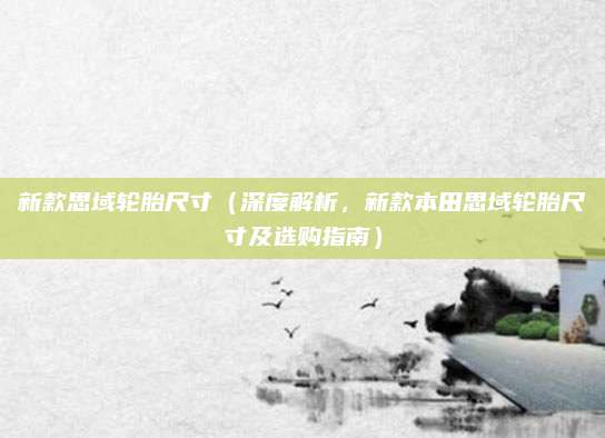 新款思域轮胎尺寸(深度解析,新款本田思域轮胎尺寸及选购指南)