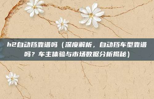 h2自动挡靠谱吗（深度解析，自动挡车型靠谱吗？车主体验与市场数据分析揭秘）
