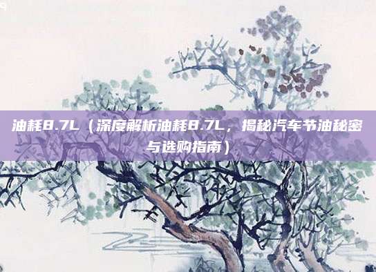 油耗8.7L(深度解析油耗8.7L,揭秘汽车节油秘密与选购指南)