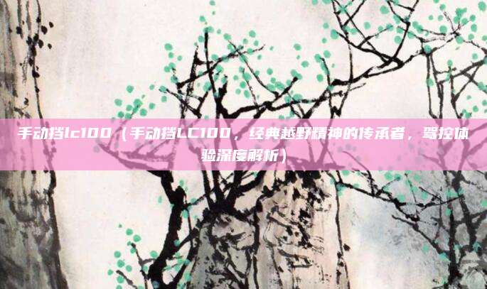 手动挡lc100（手动挡LC100，经典越野精神的传承者，驾控体验深度解析）