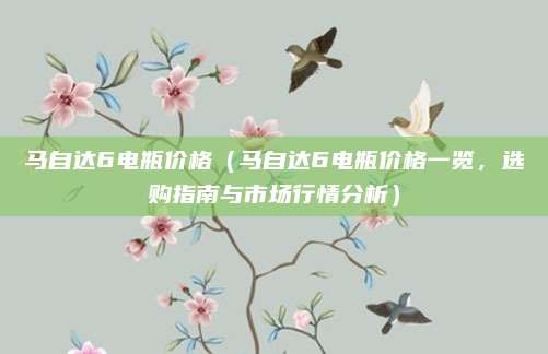 马自达6电瓶价格(马自达6电瓶价格一览,选购指南与市场行情分析)