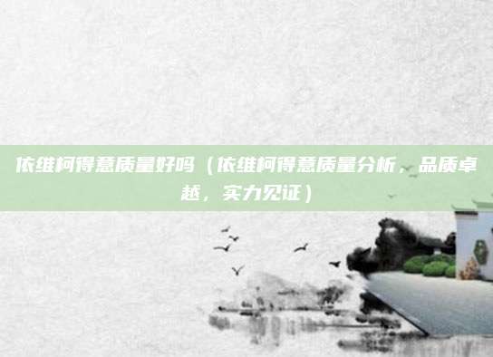 依维柯得意质量好吗(依维柯得意质量分析,品质卓越,实力见证)