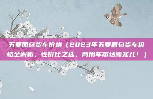 五菱面包货车价格(2023年五菱面包货车价格全解析,性价比之选,商用车市场新宠儿!)