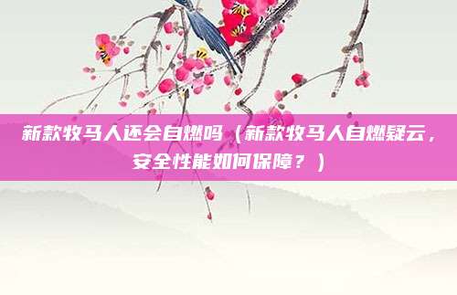 新款牧马人还会自燃吗(新款牧马人自燃疑云,安全性能如何保障?)
