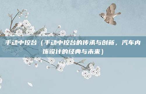 手动中控台（手动中控台的传承与创新，汽车内饰设计的经典与未来）