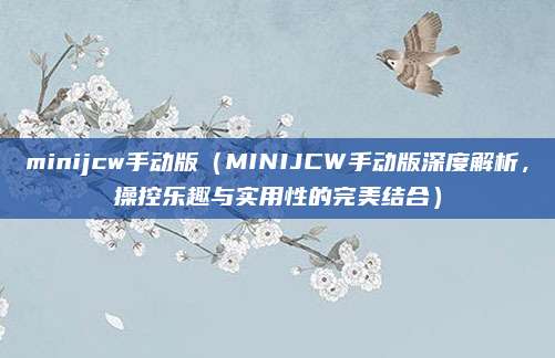 minijcw手动版（MINIJCW手动版深度解析，操控乐趣与实用性的完美结合）