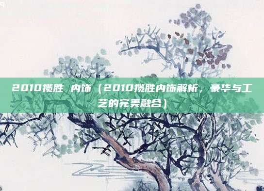 2010揽胜 内饰（2010揽胜内饰解析，豪华与工艺的完美融合）