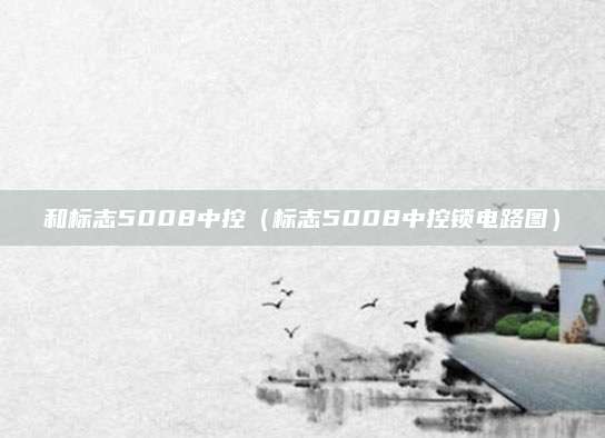 和标志5008中控(标志5008中控锁电路图)