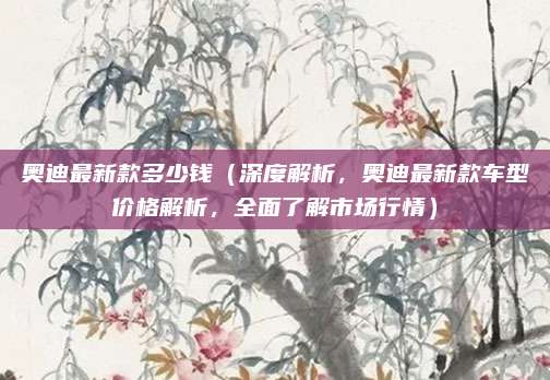 奥迪最新款多少钱(深度解析,奥迪最新款车型价格解析,全面了解市场行情)