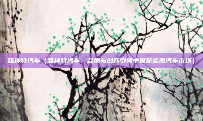 雅绅特汽车（雅绅特汽车，品质与创新引领中国新能源汽车市场）