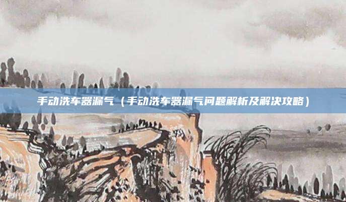 手动洗车器漏气(手动洗车器漏气问题解析及解决攻略)