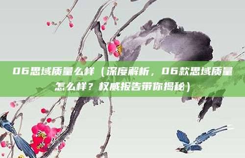 06思域质量么样（深度解析，06款思域质量怎么样？权威报告带你揭秘）