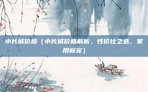 小长城价格（小长城价格解析，性价比之选，家用新宠）
