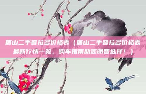 唐山二手普拉多价格表（唐山二手普拉多价格表最新行情一览，购车指南助您明智选择！）